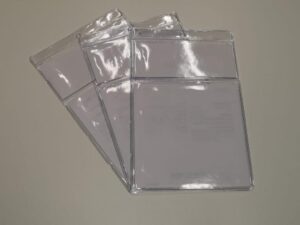 Preisschild-Schutzhülle mit 2 Fächern